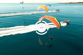 Parajet Maverick Paramotor Flight to Isles of Scilly UK